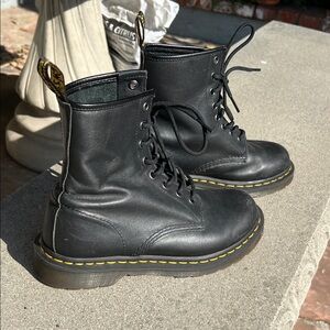 Dr. Martens Black Combat Boots